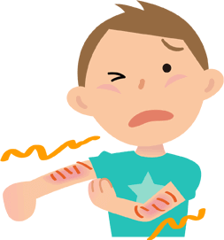 アトピー性皮膚炎のこんな症状に悩まされていませんか?